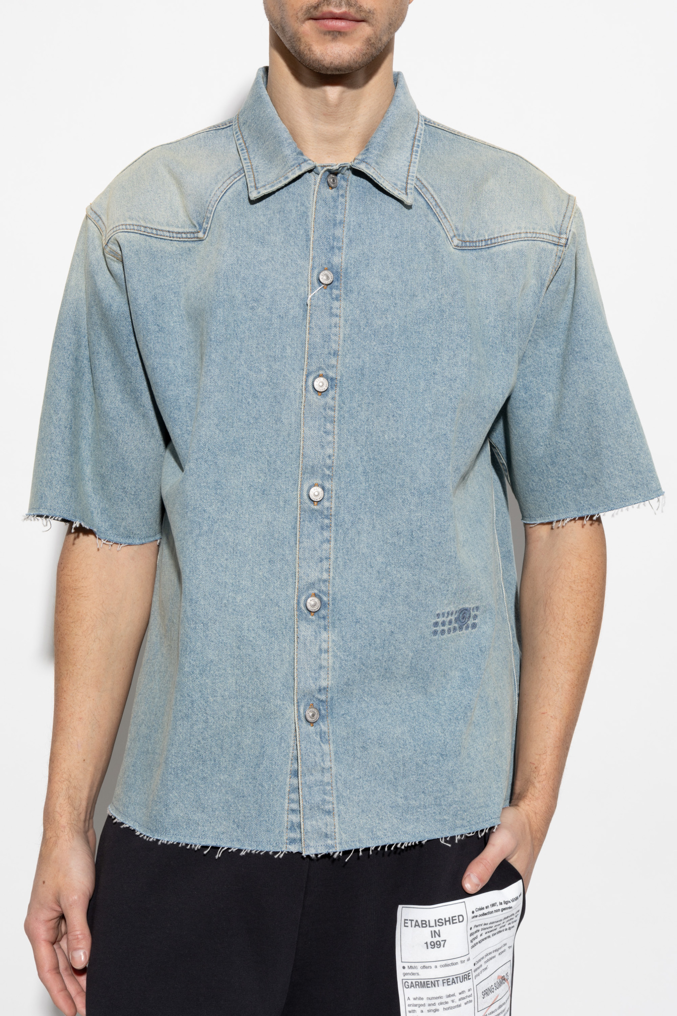 MM6 Maison Margiela Denim shirt | Men's Clothing | Vitkac
